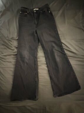 Levi’s RIBCAGE BELL WOMEN'S JEANS Black premium denim